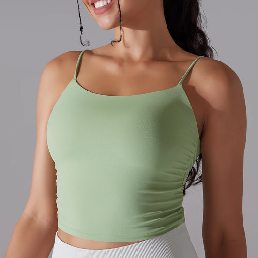 Gym Bra Cropped Top With Pad Clothing